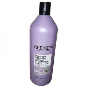 New! Redken Blondage High Bright Conditioner 33.8 oz / 1 Liter